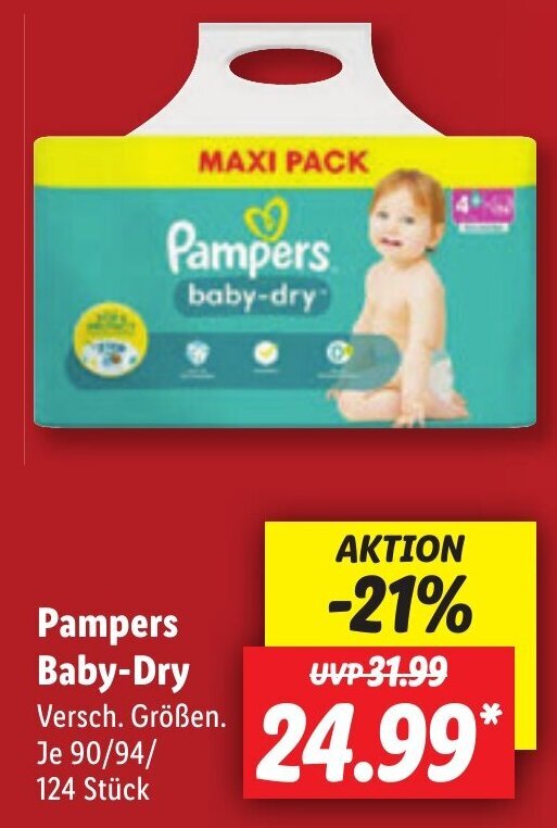 lidl prospekt pampers