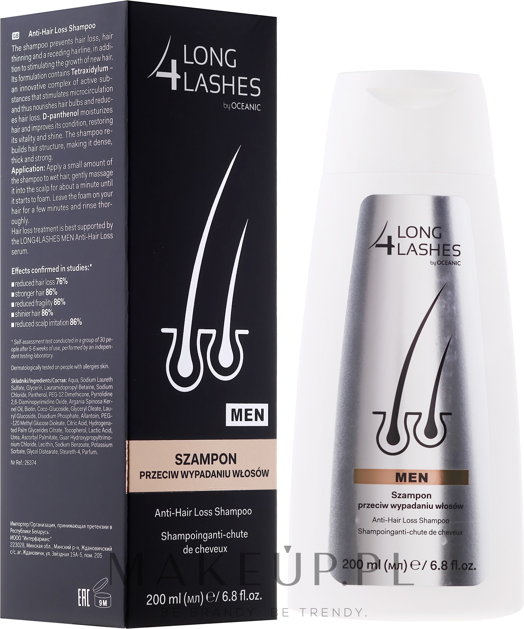 long for lashes szampon men opinie