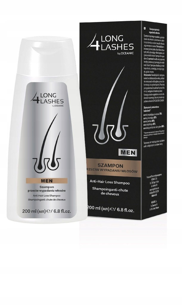 long4lashes men szampon przeciw wypadaniu włosów