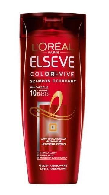 loreal elseve szampon do włosów farbowanych inci