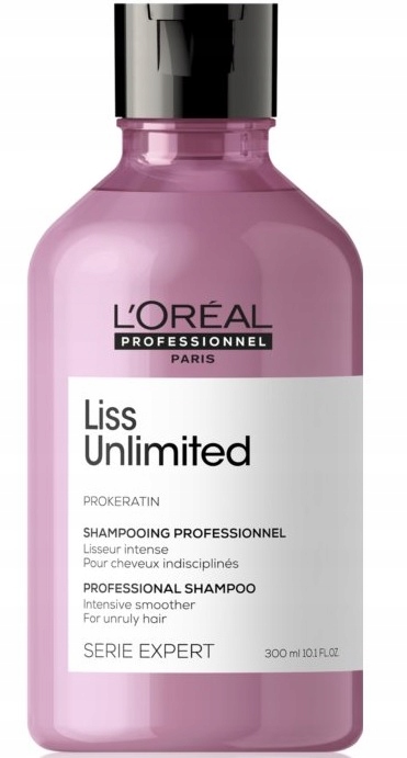 loreal liss unlimited wygładzający szampon 300ml