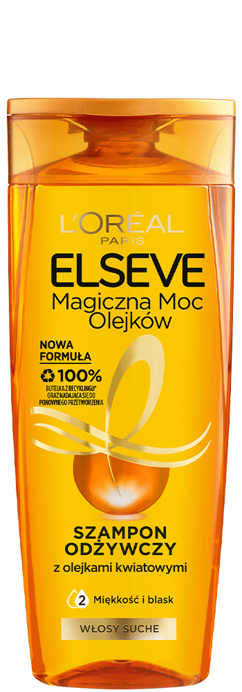 loreal paris elseve magiczna moc olejków odżywczy szampon