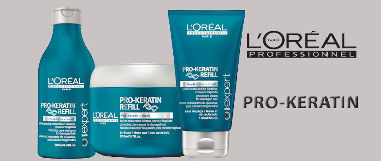 loreal pro keratin refill szampon skład