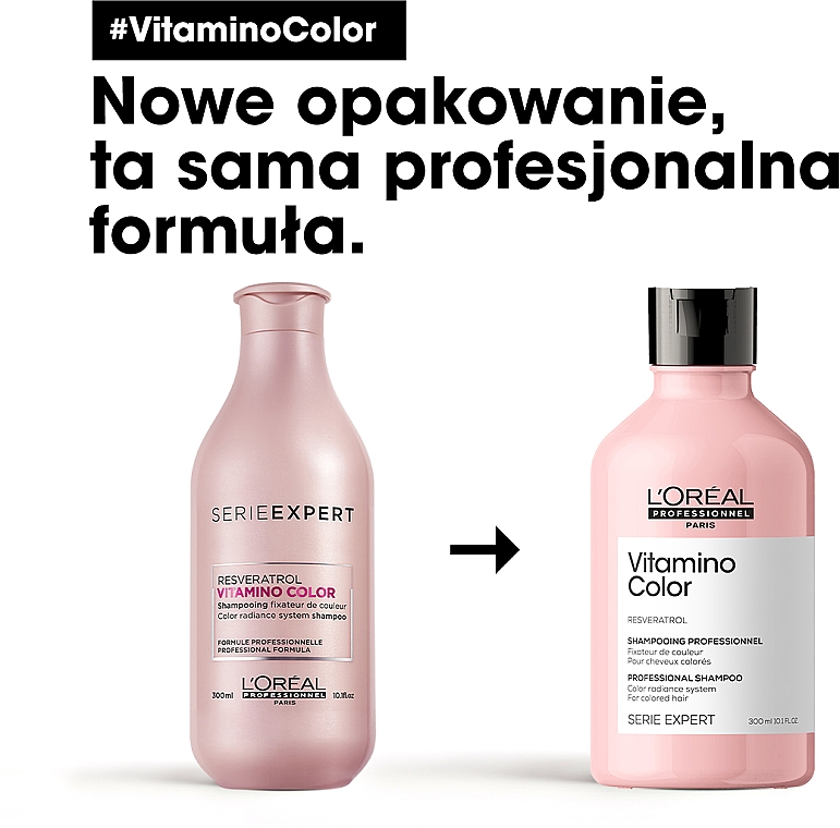 loreal professionnel złoty szampon do włosów farbowanych