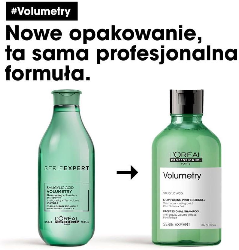 loreal volumetry szampon do włosów