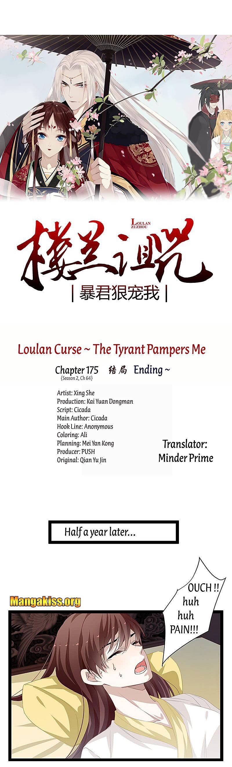 loulan curse tyrant pampered me manga español