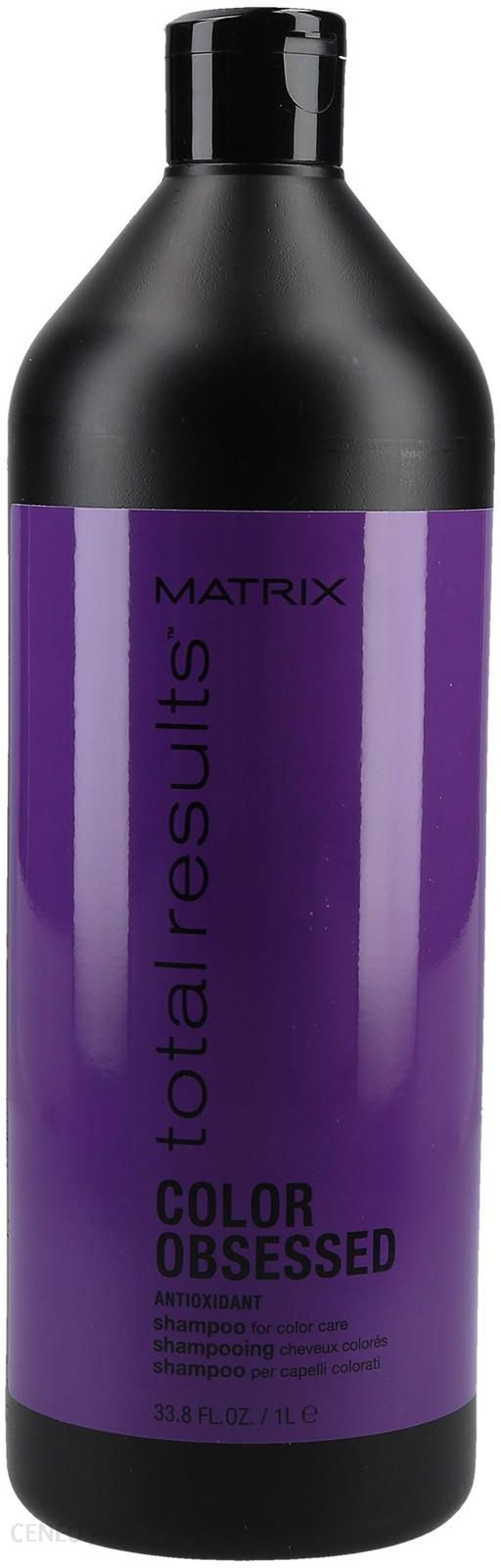 matrix total results color obsessed szampon do włosów farbowanych opinie