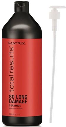 matrix total results so long damage szampon do włosów zniszczonych