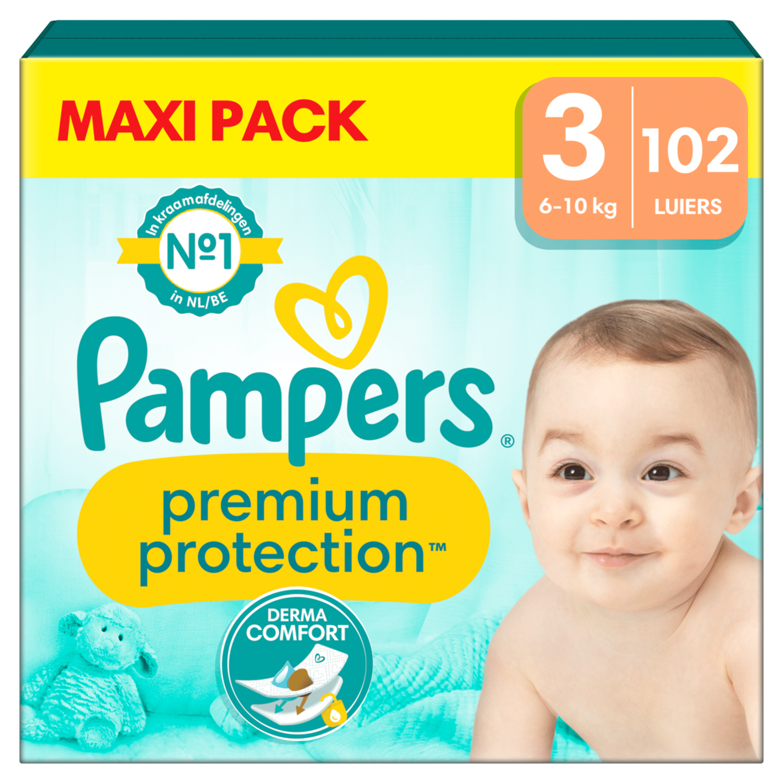 mega pack pampers 3