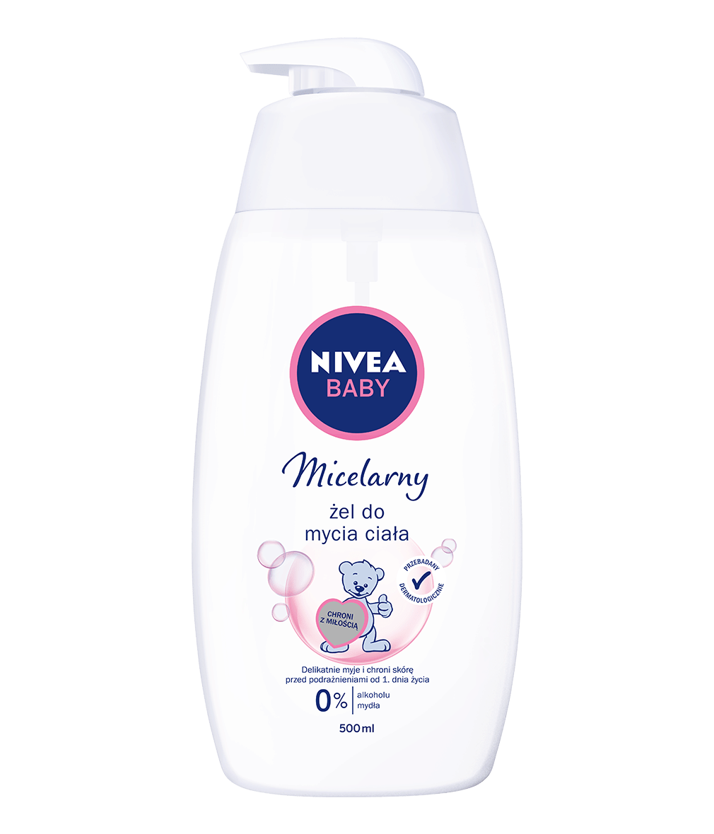 micelarny szampon do wlosow nivea baby