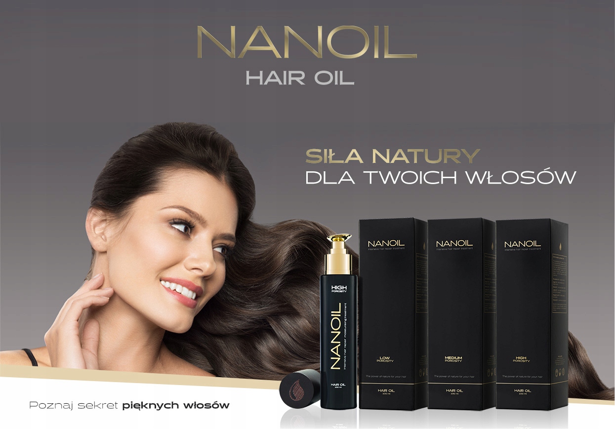 nanoil olejek do włosów nanoil