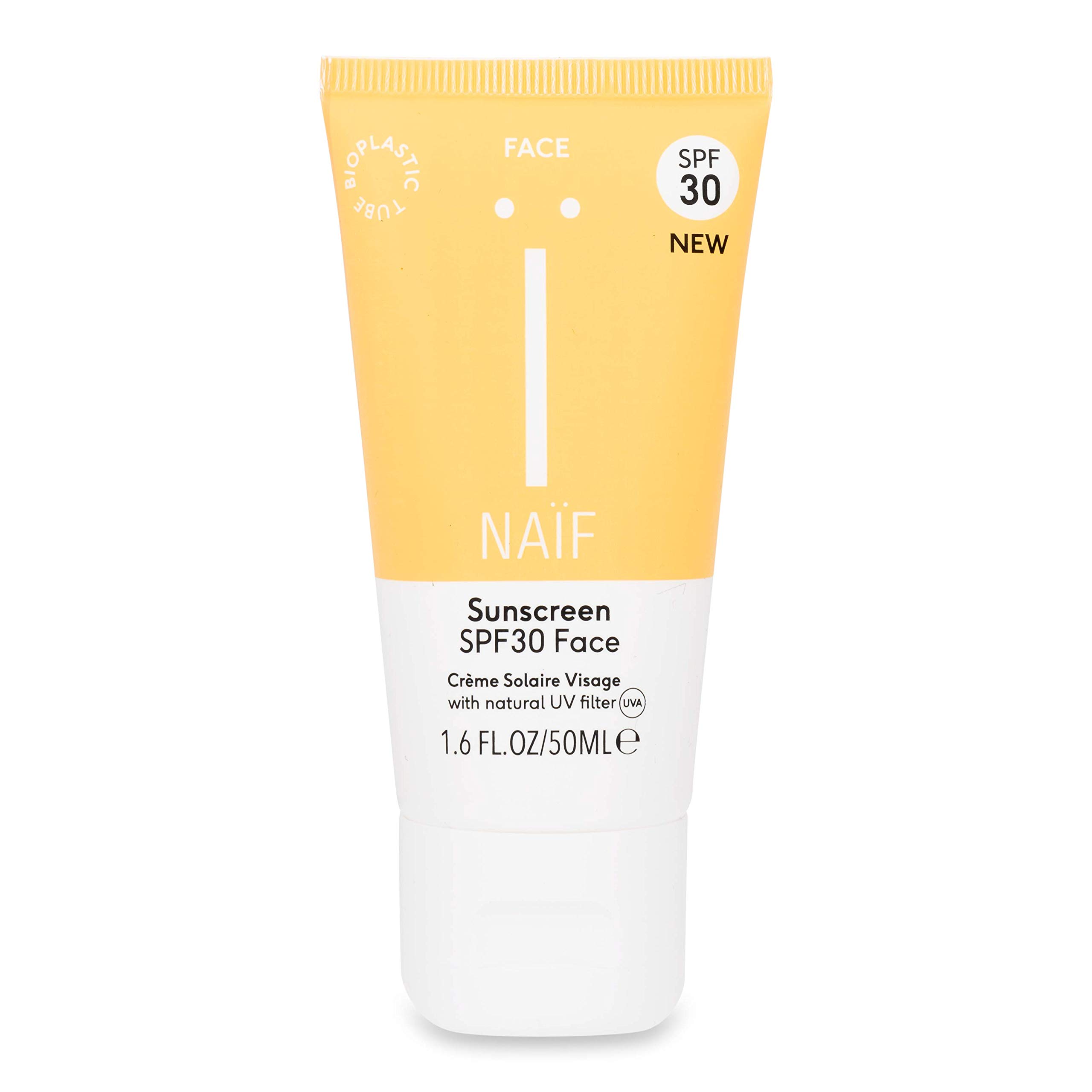Naïf sunscreen face SPF30- naturalny filtr przeciwsłoneczny do twarzy 50ml