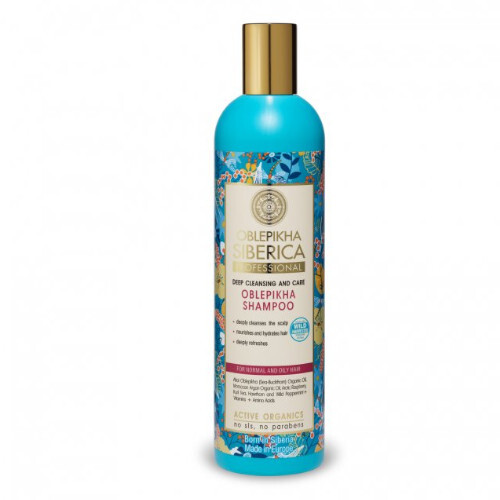 natura siberica szampon deep cleansing & care conditioner