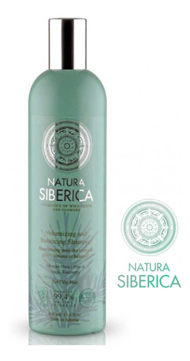natura siberica szampon objętość i równowaga 400ml
