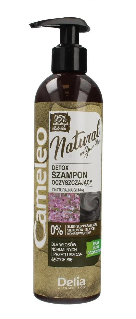 natura szampon oczyszczajacy delia