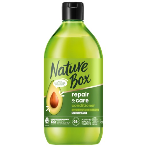 nature box szampon z olejem z awokado skład