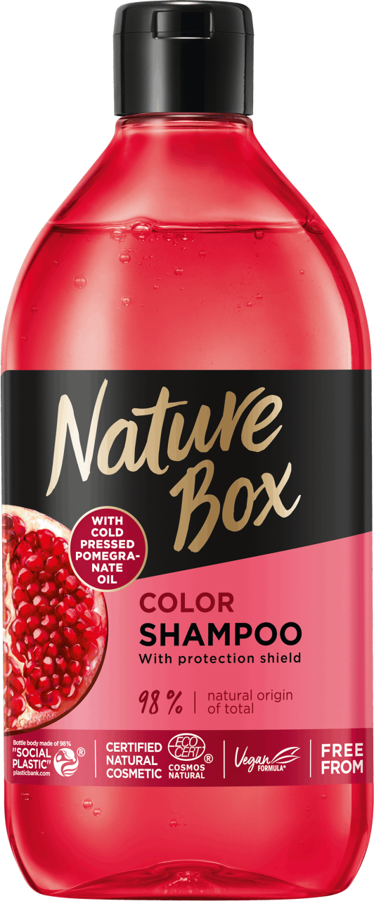 nature box szampon z olejem z granatu