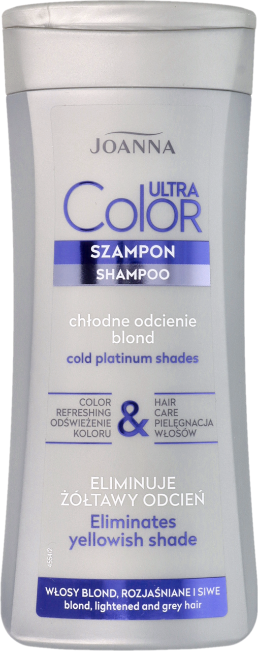 niebieski szampon na siwe włosy rossmann