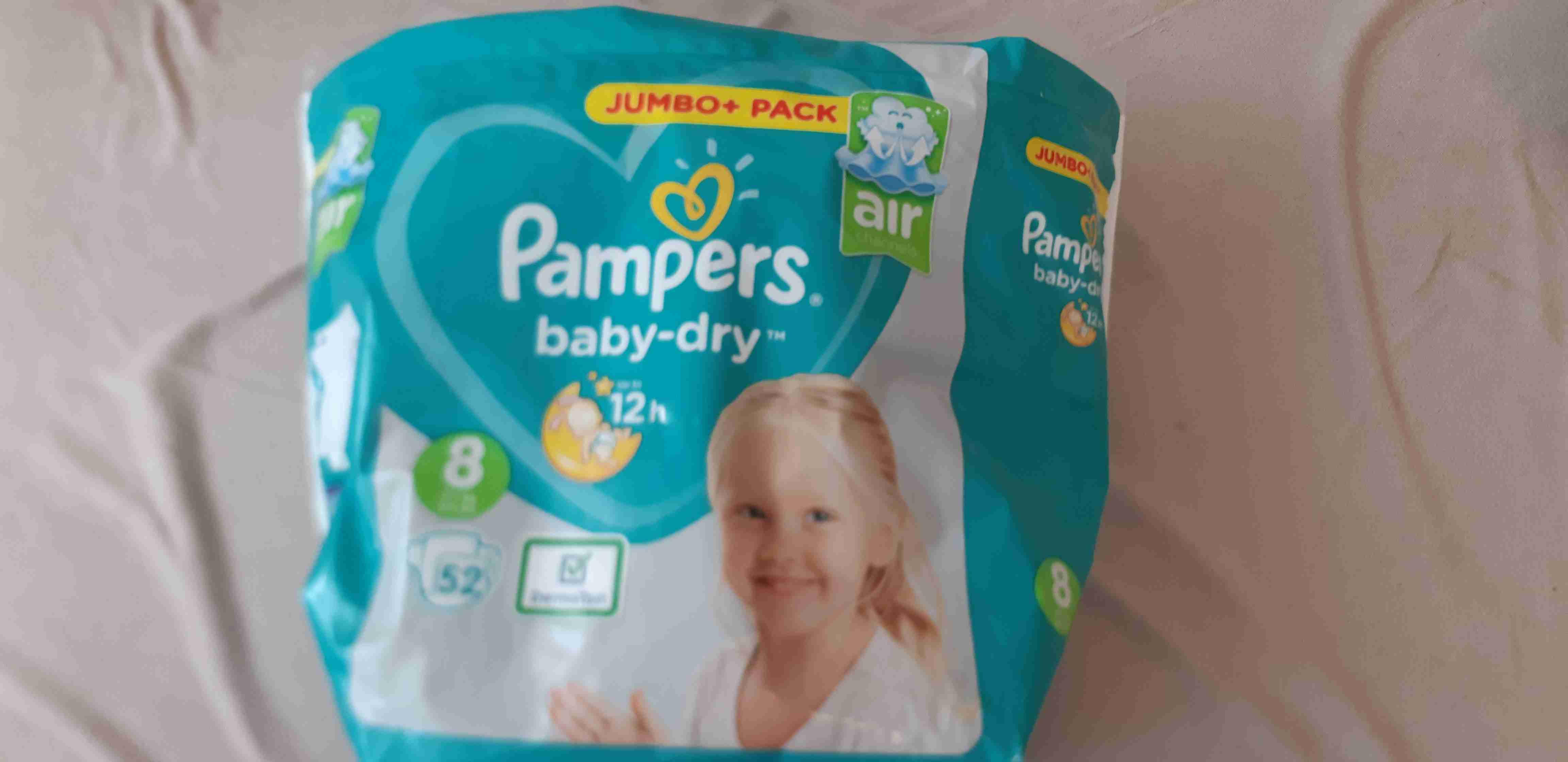 nieodpowiedni pampers