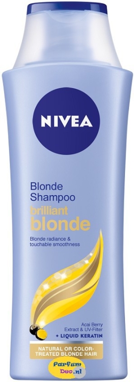 nivea brilliant blonde shampoo szampon