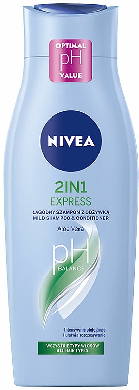 nivea express szampon