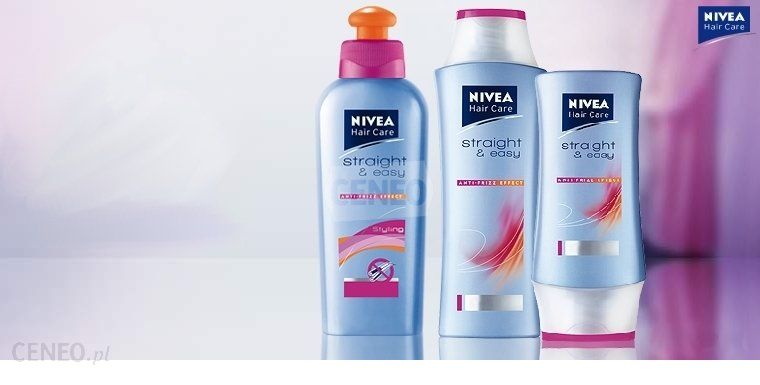 nivea hair care straight & easy szampon prostujący włosy