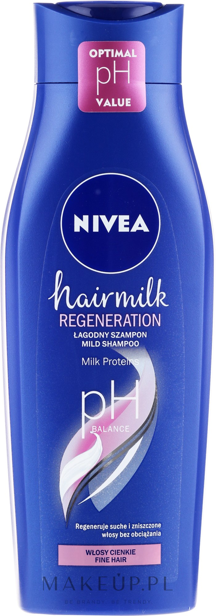 nivea hairmilk szampon mleczny