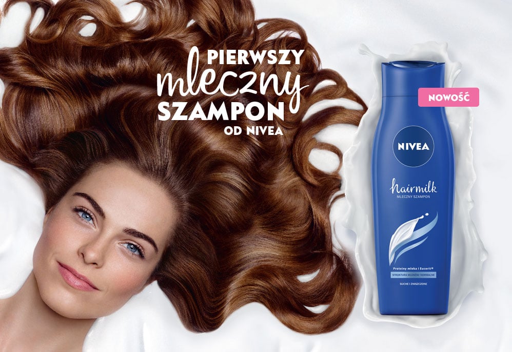 nivea hairmilk szampon rossmann