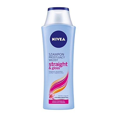 nivea szampon prostujący włosy straight &