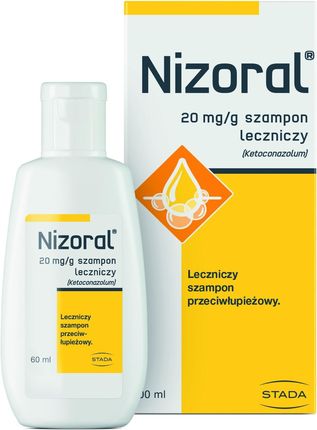 nizoral 20mg g szampon przeciwłupieżowy 60ml