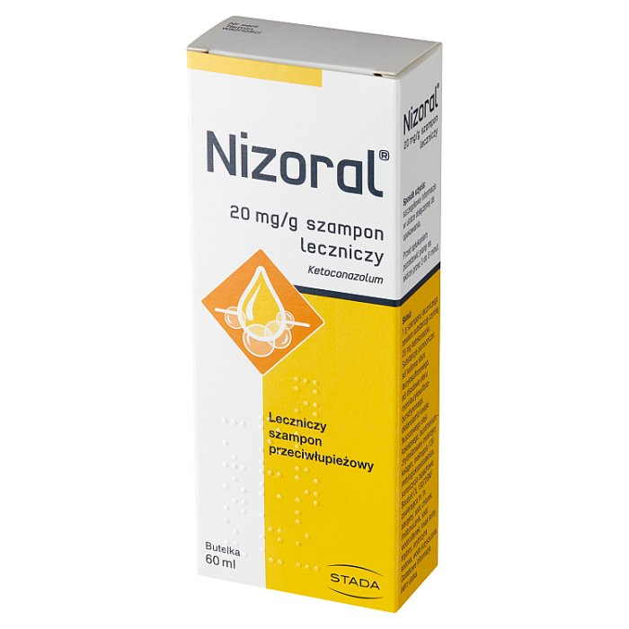 nizoral leczniczy szampon przeciwłupieżowy 120 ml