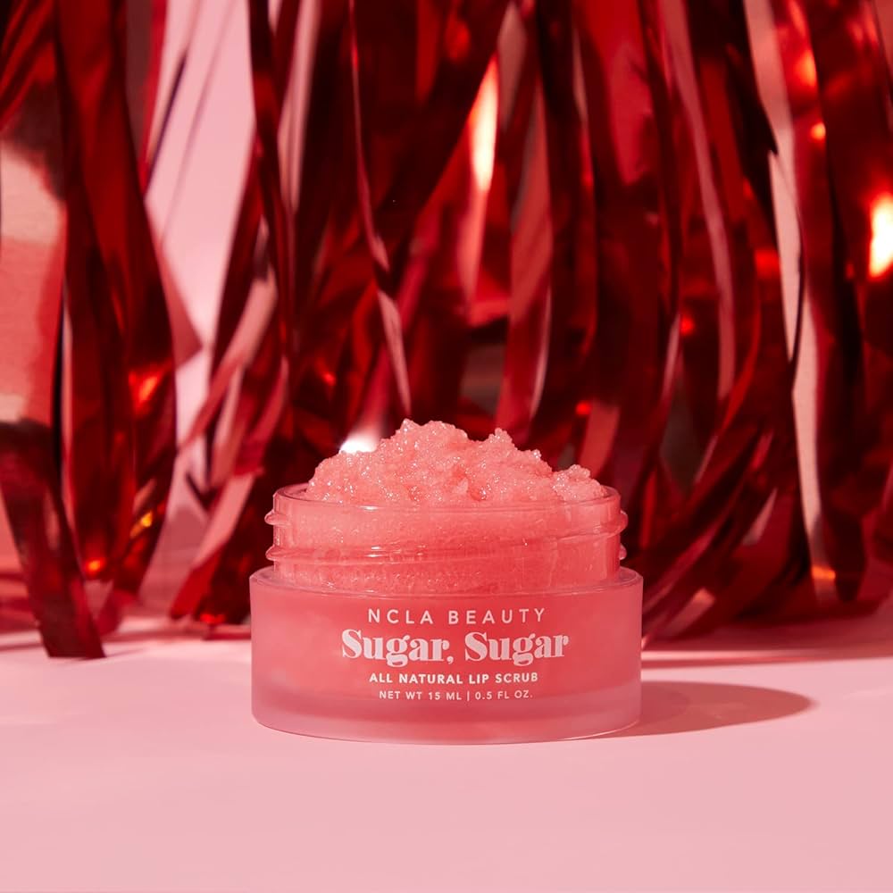 nspa pampering pink pepper and vanilla sugar scrub