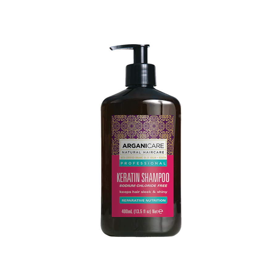 obserwuj arganicare keratin szampon z keratyną 400ml