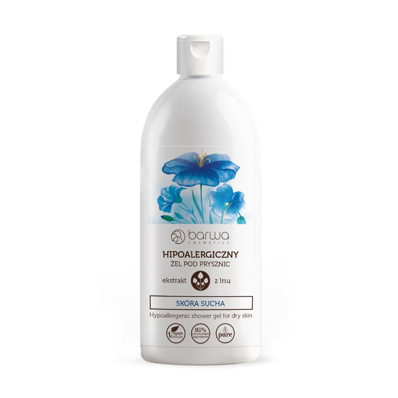 oczyszczający szampon barwa z ekstraktem z lnu