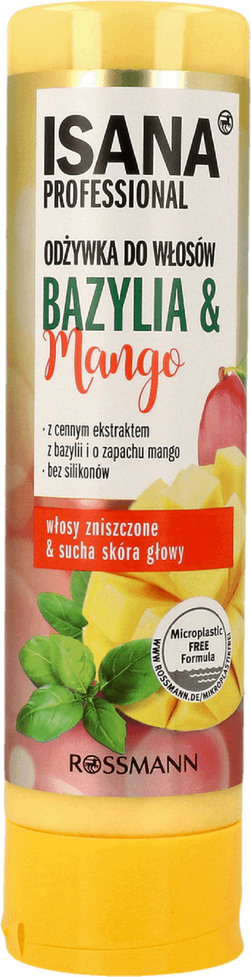 odżywka do włosów isana kokosowa