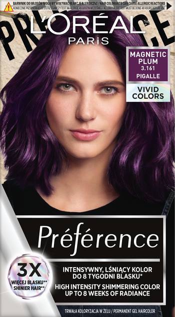 odżywka do włosów loreal preference 3 high shine c