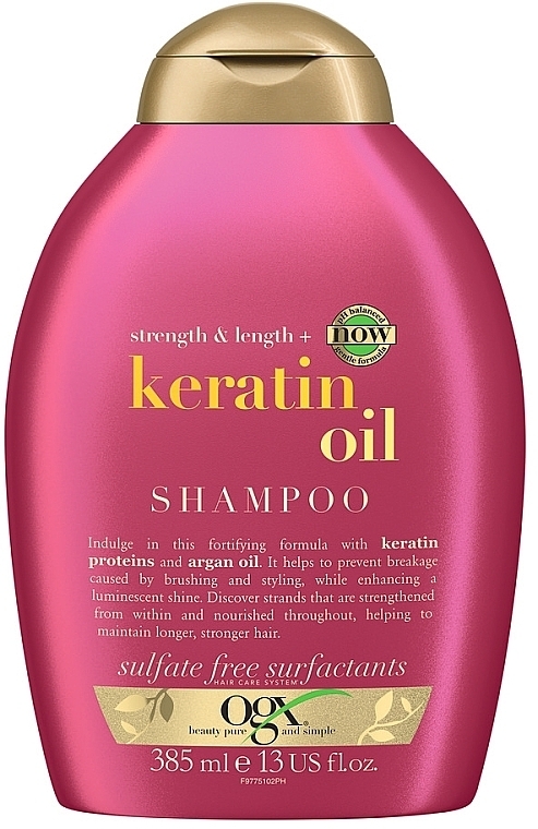 ogx szampon keratin oil