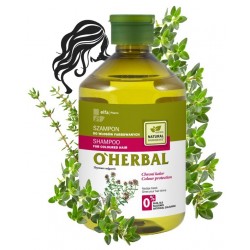 oherbal szampon do włosów farbowanych