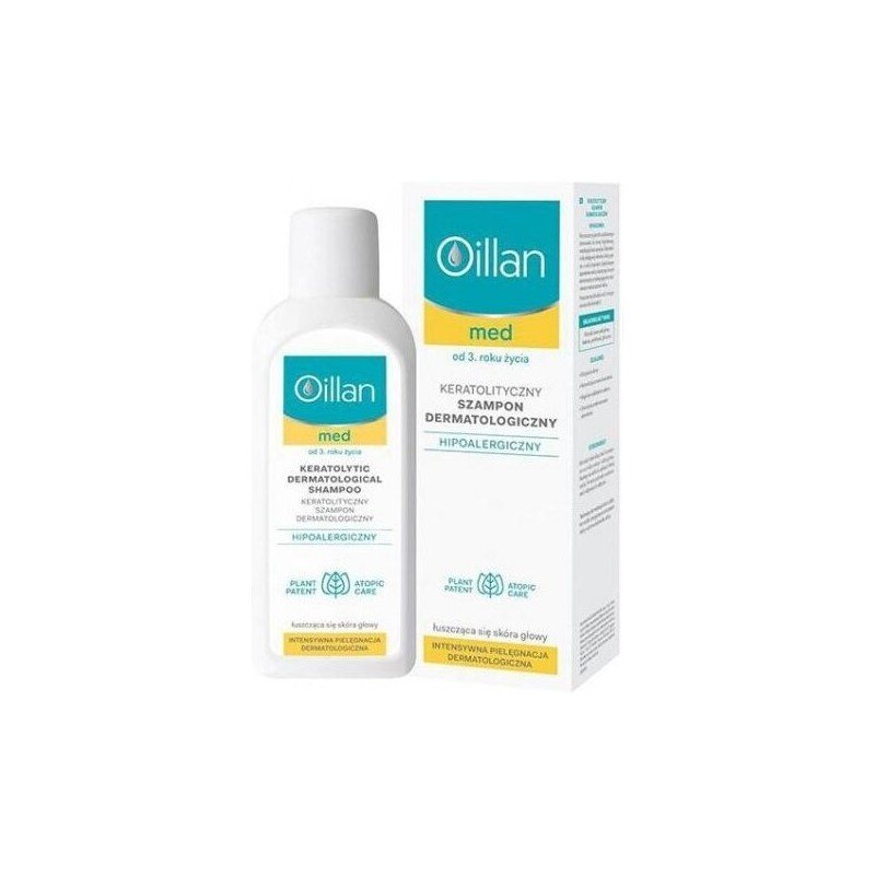 oillan med+ keratolityczny szampon dermatologiczny 150 ml opinie