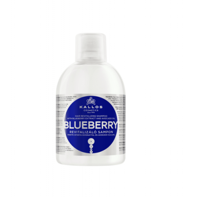 okallos blueberry rewitalizujący szampon do włosów 1000ml opinie