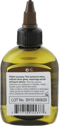 olejek do włosów castor oil