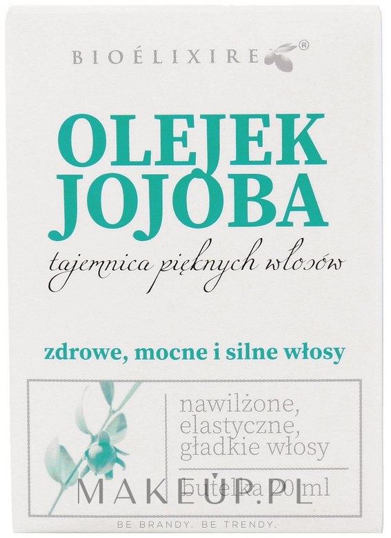 olejek z jojoba do włosów bioelixire