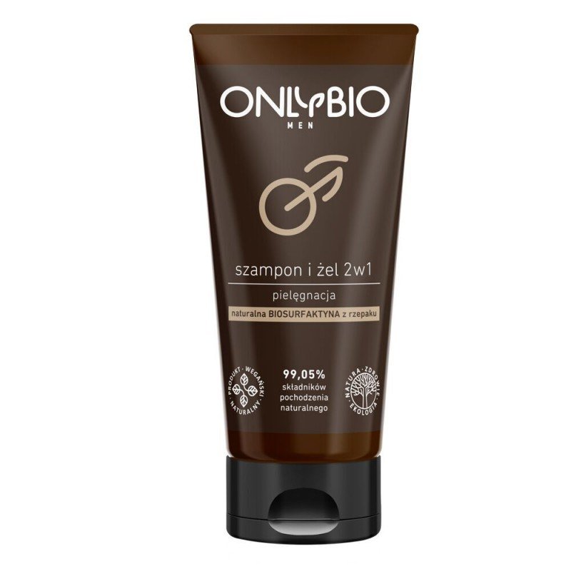 onlybio men szampon pielęgnacja 250 ml