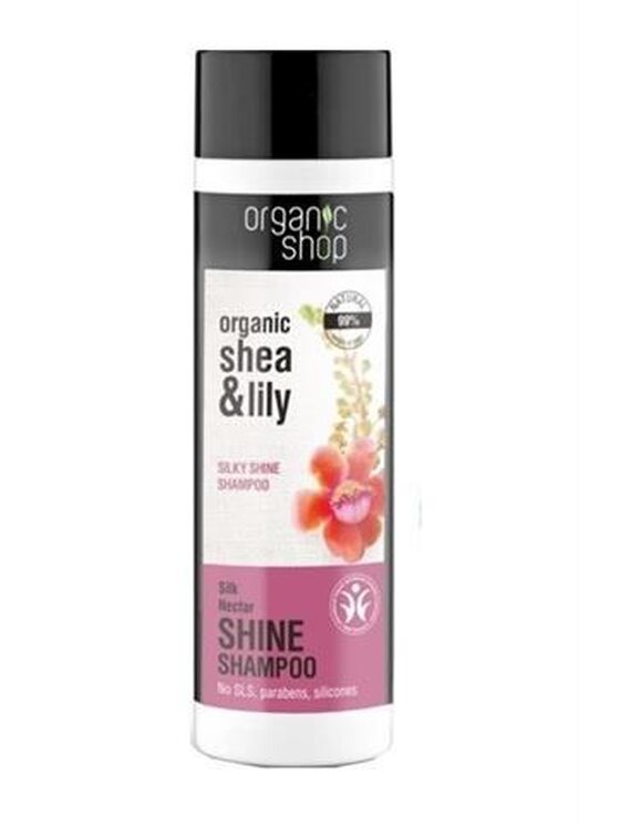 organic shop szampon do włosów nadający połysk