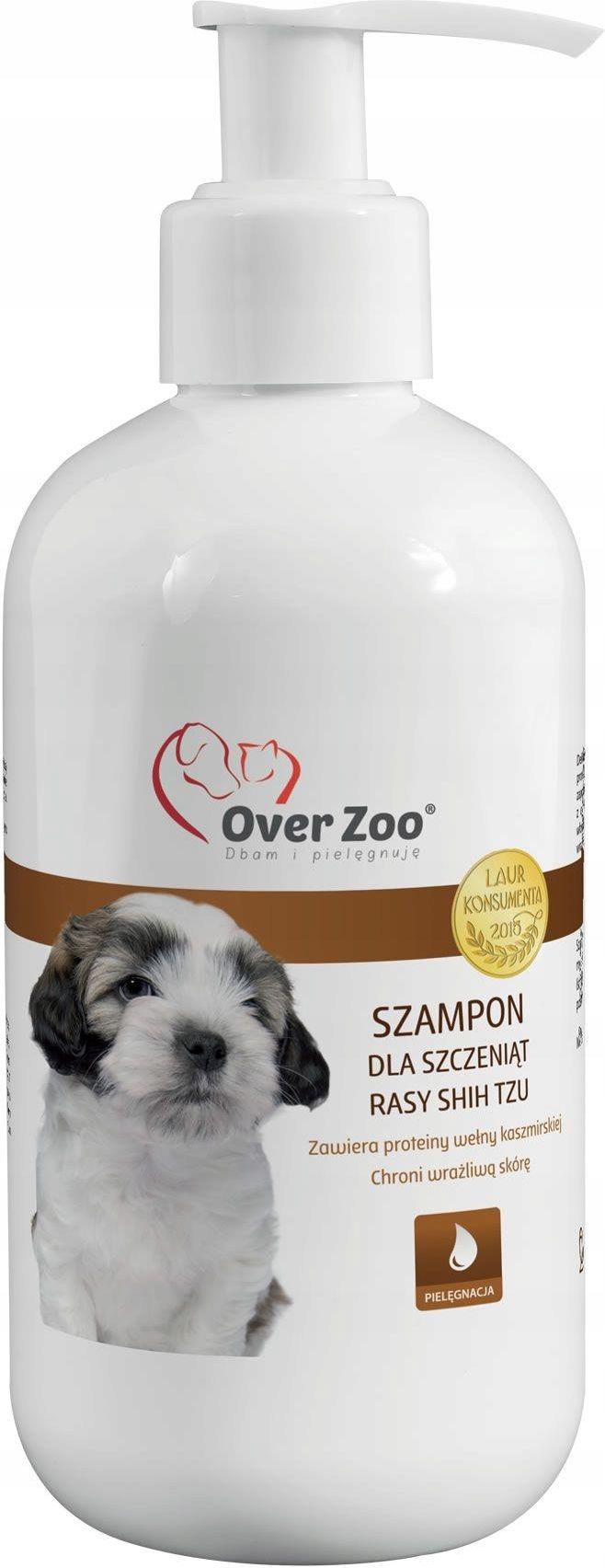 over zoo szampon dla psów rasy shih tzu 250ml ceneno