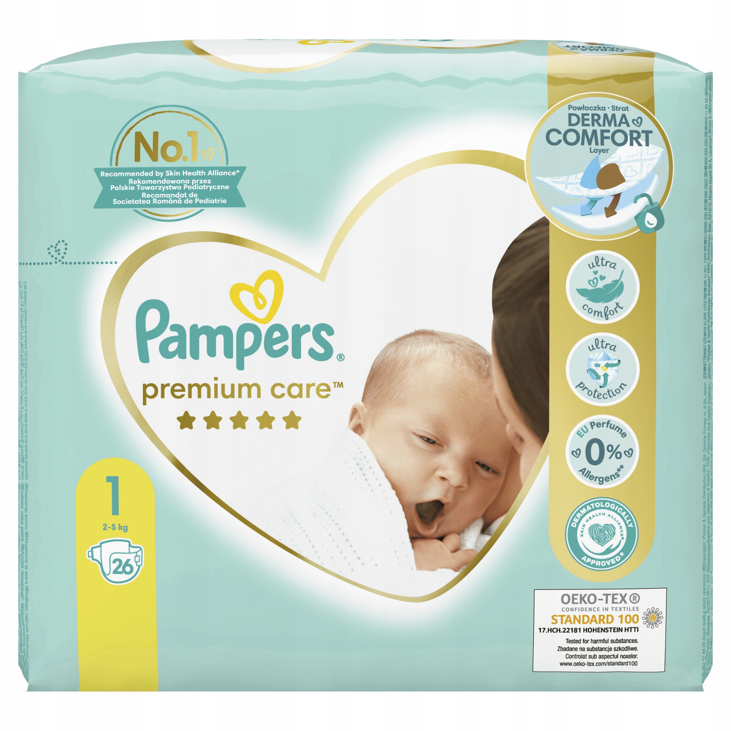 paczka pieluszek pampers 1