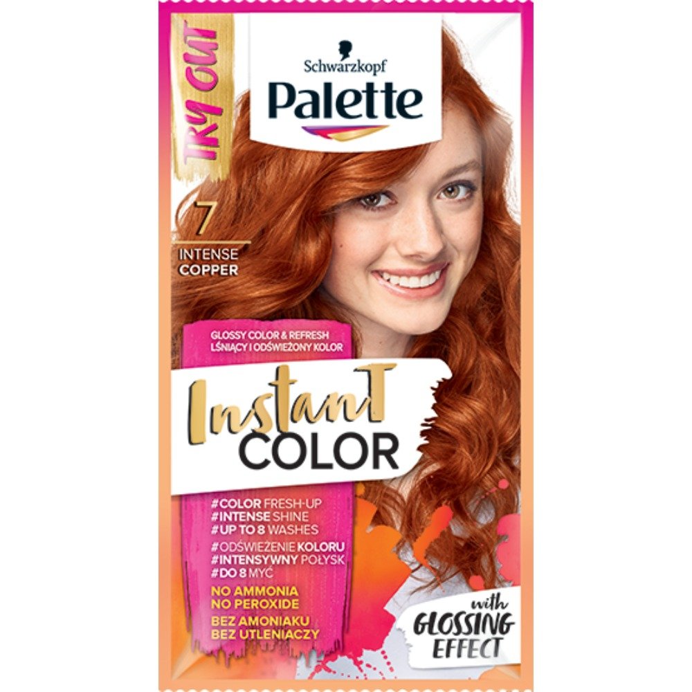 palette instant colorpalette instant color szampon koloryzujący średni brąz 17