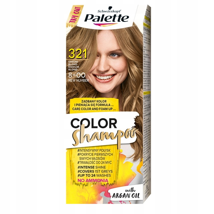 palette szampon 24 sredni blond