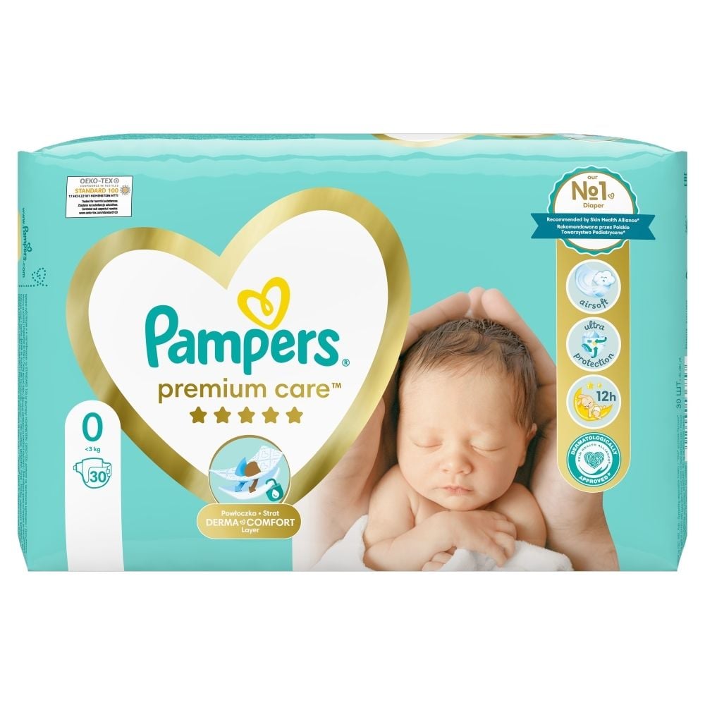 pampers 0 sztuk