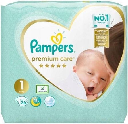 pampers 1 ile sztuk